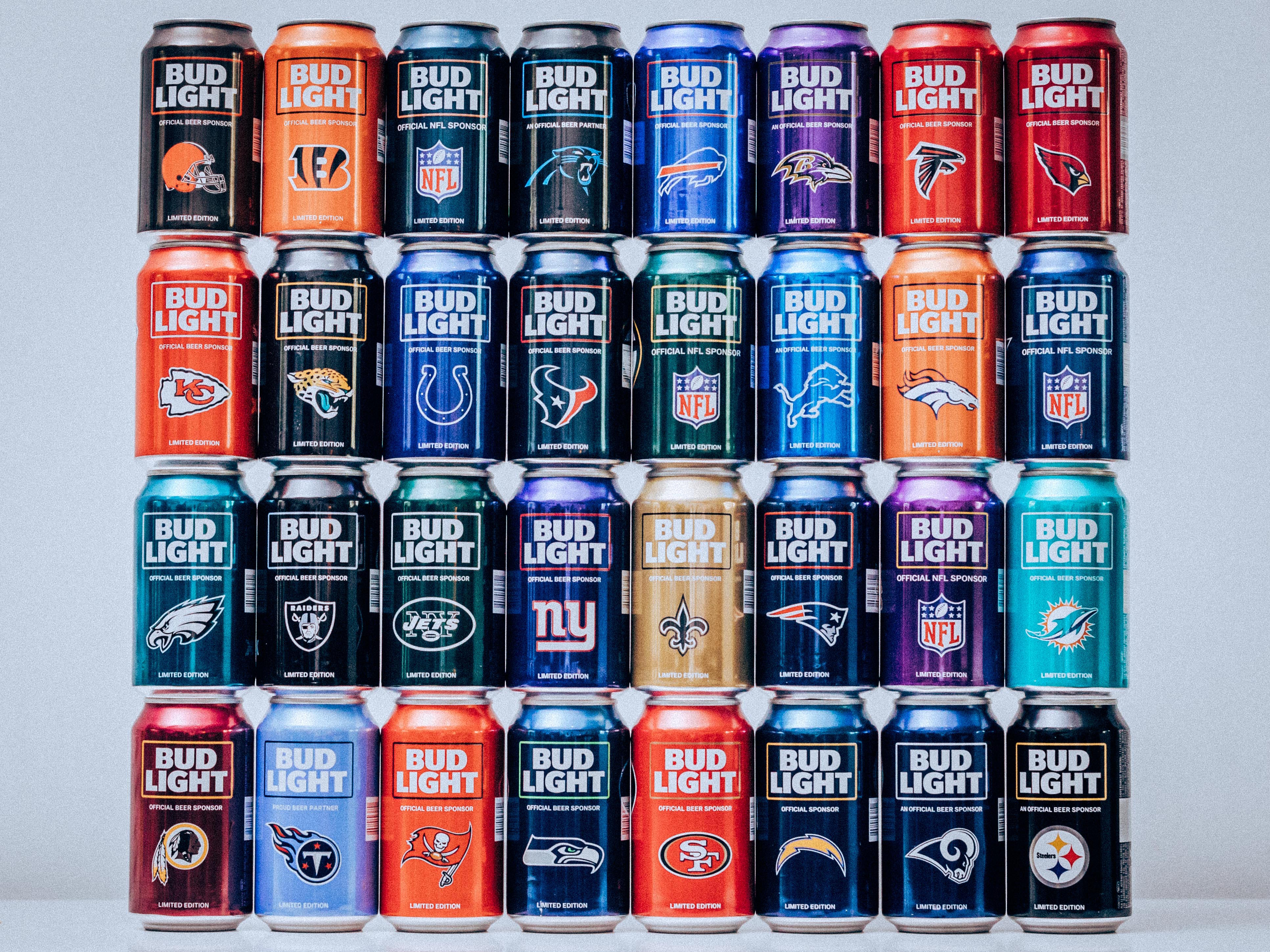 Bud Light Kicks Off the 2017 NFL Season with All-New Team Cans